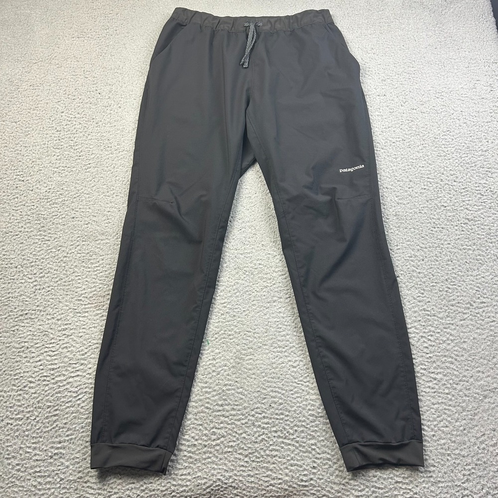 Patagonia Mens Terrebonne Joggers Lightweight Trail Hiking Black Pants Medium